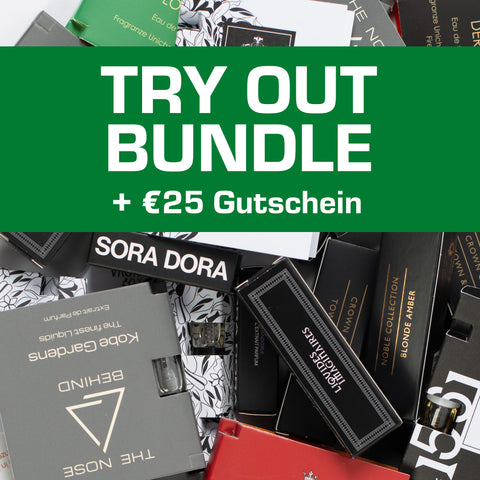 Try Out Bundle 9 Samples + 25 Euro Gutschein